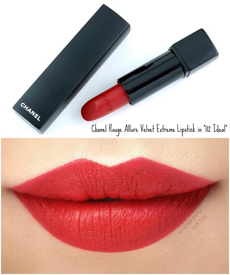 chanel allure velvet extreme 114|rouge allure velvet shades.